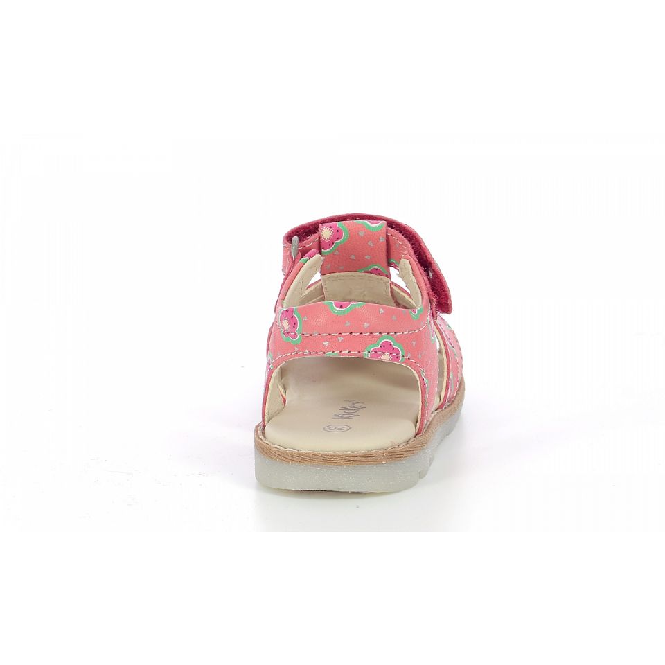 Kickers Nonosti Sandaler Tjej Rosa Blommiga | 25930-AZVL