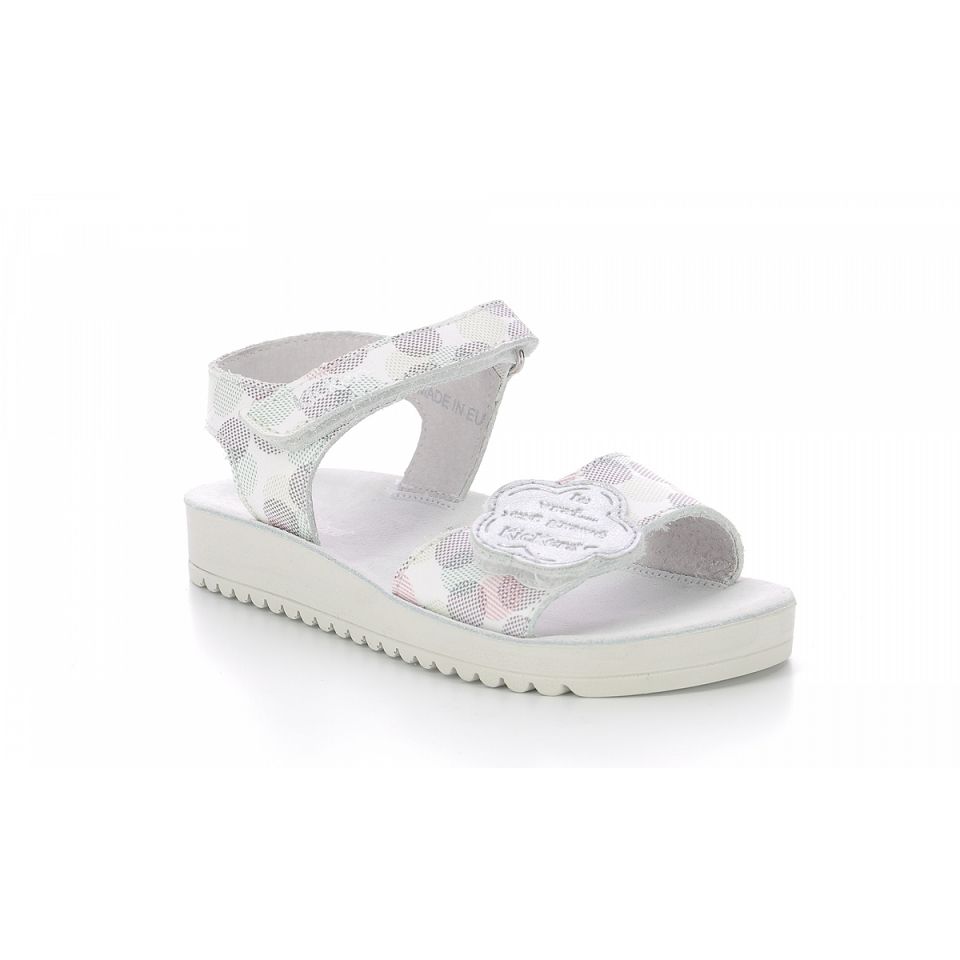 Kickers Odykick Sandaler Tjej Vita | 31962-SAHF