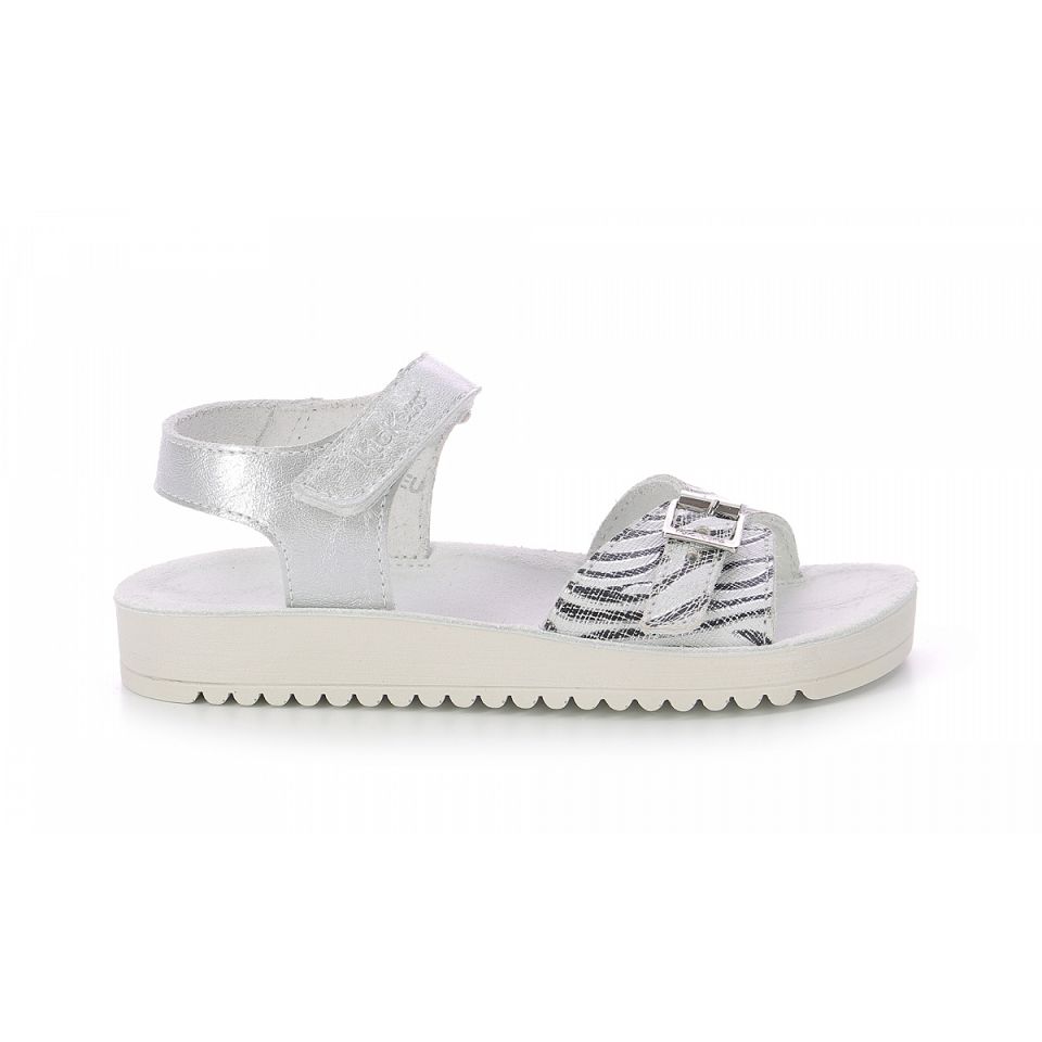 Kickers Odyssa Sandaler Tjej Silver | 08956-XJRG
