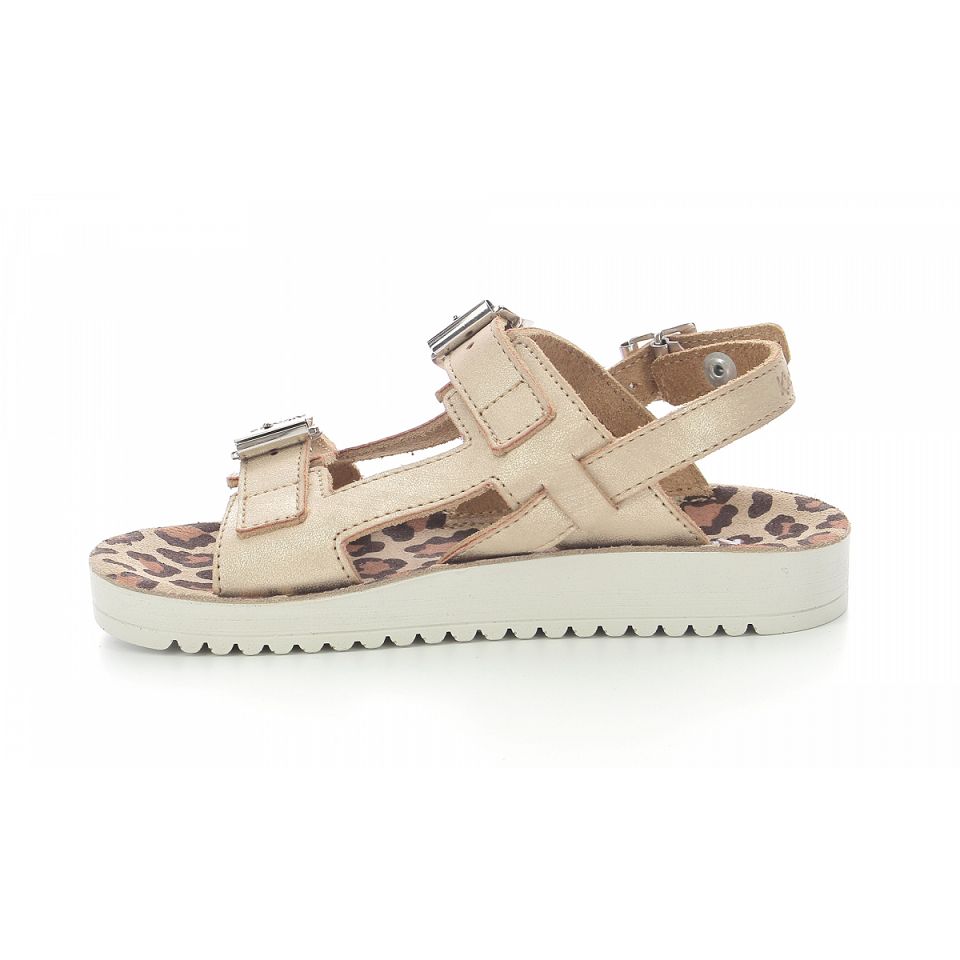 Kickers Odysummer Sandaler Tjej Guld | 27310-KXNQ