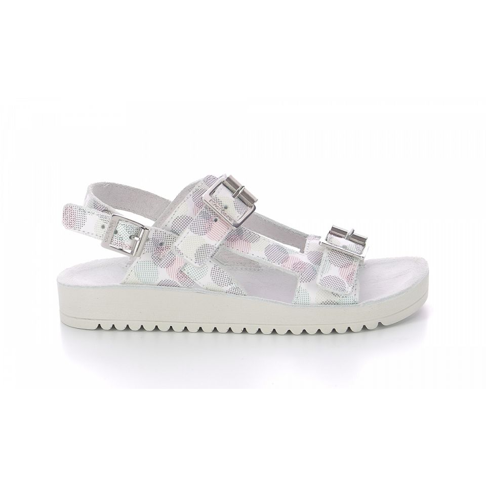Kickers Odysummer Sandaler Tjej Vita | 87591-URXS