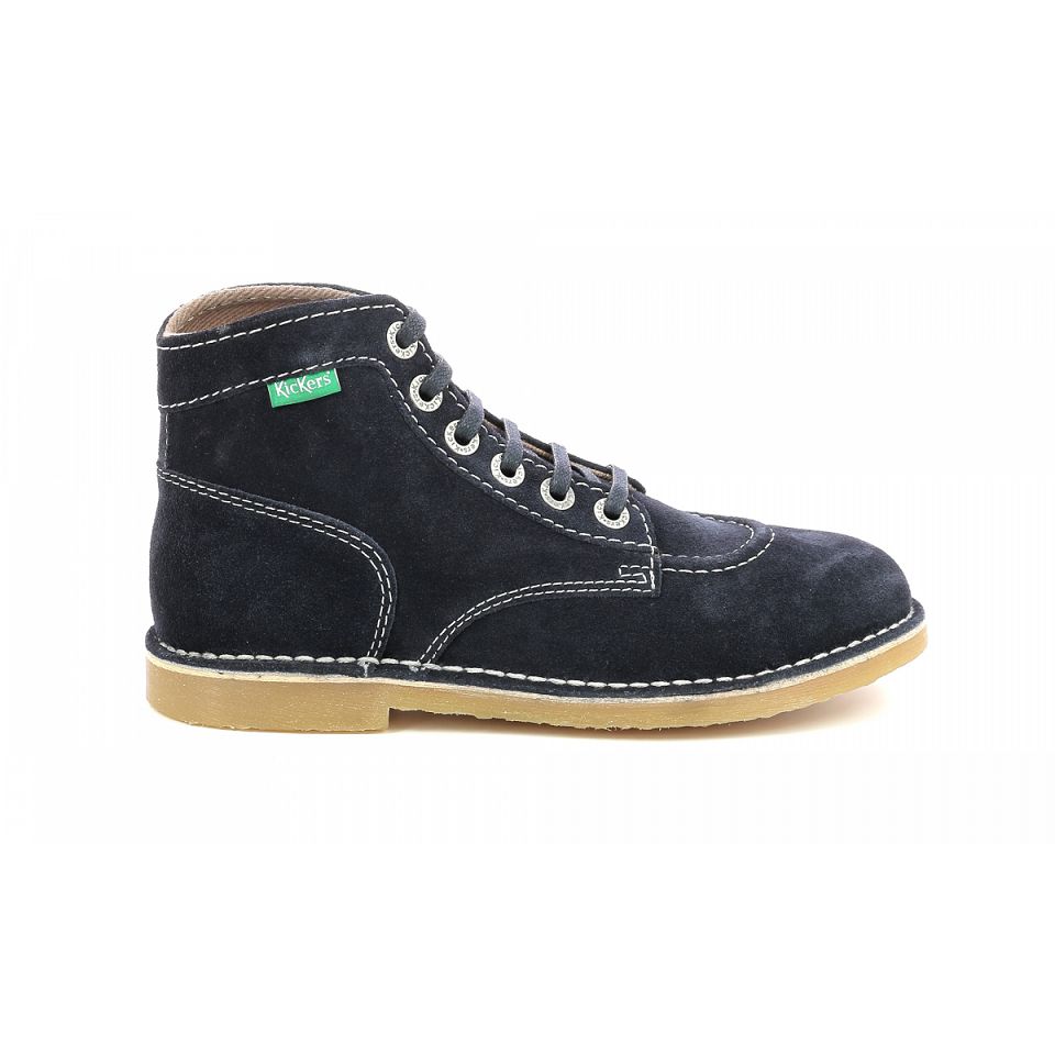 Kickers Orilegend Ankelboots Dam Marinblå | 46203-NXZM