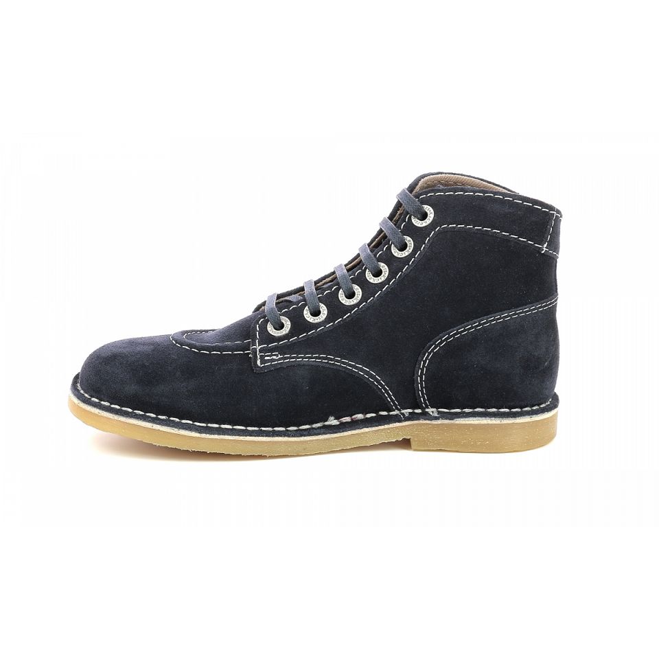 Kickers Orilegend Ankelboots Dam Marinblå | 46203-NXZM
