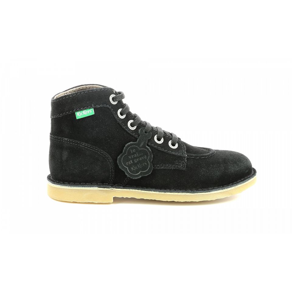Kickers Orilegend Ankelboots Dam Svarta | 97623-VSFG