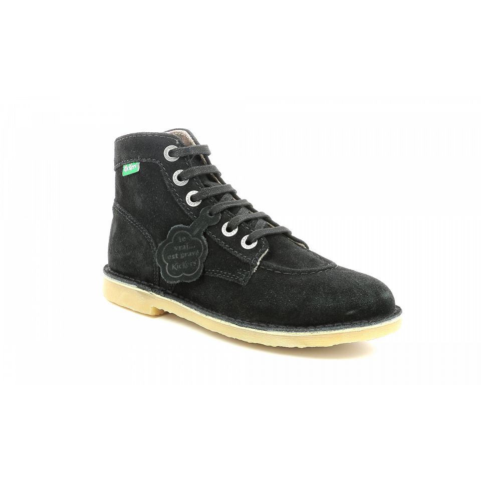 Kickers Orilegend Ankelboots Dam Svarta | 97623-VSFG