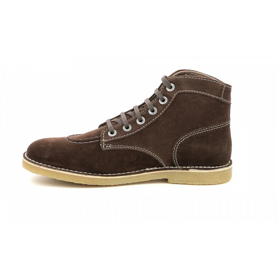 Kickers Orilegend Ankelboots Herr Mörkbruna | 09875-YKEZ