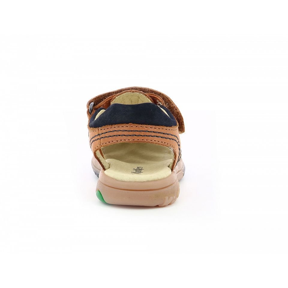 Kickers Platinium Sandaler Pojke Camel | 57429-OBUA