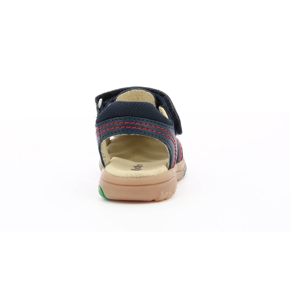 Kickers Platinium Sandaler Pojke Marinblå | 86037-ORTL