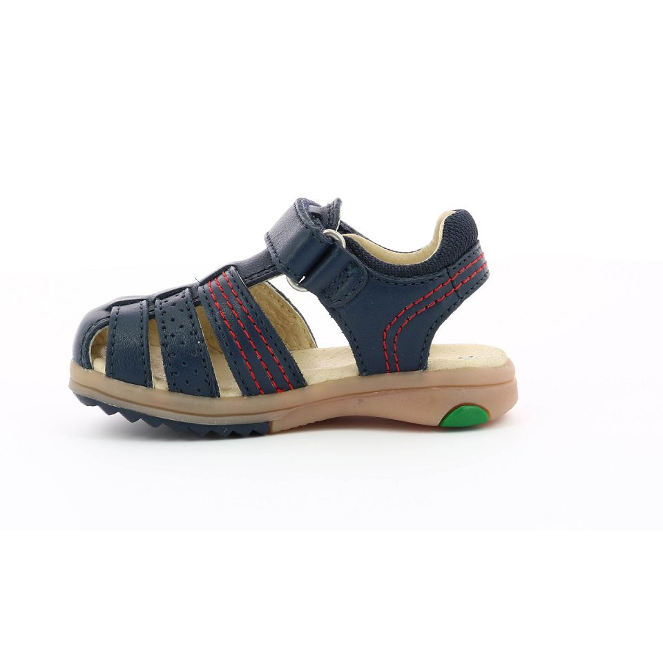 Kickers Platinium Sandaler Pojke Marinblå | 86037-ORTL