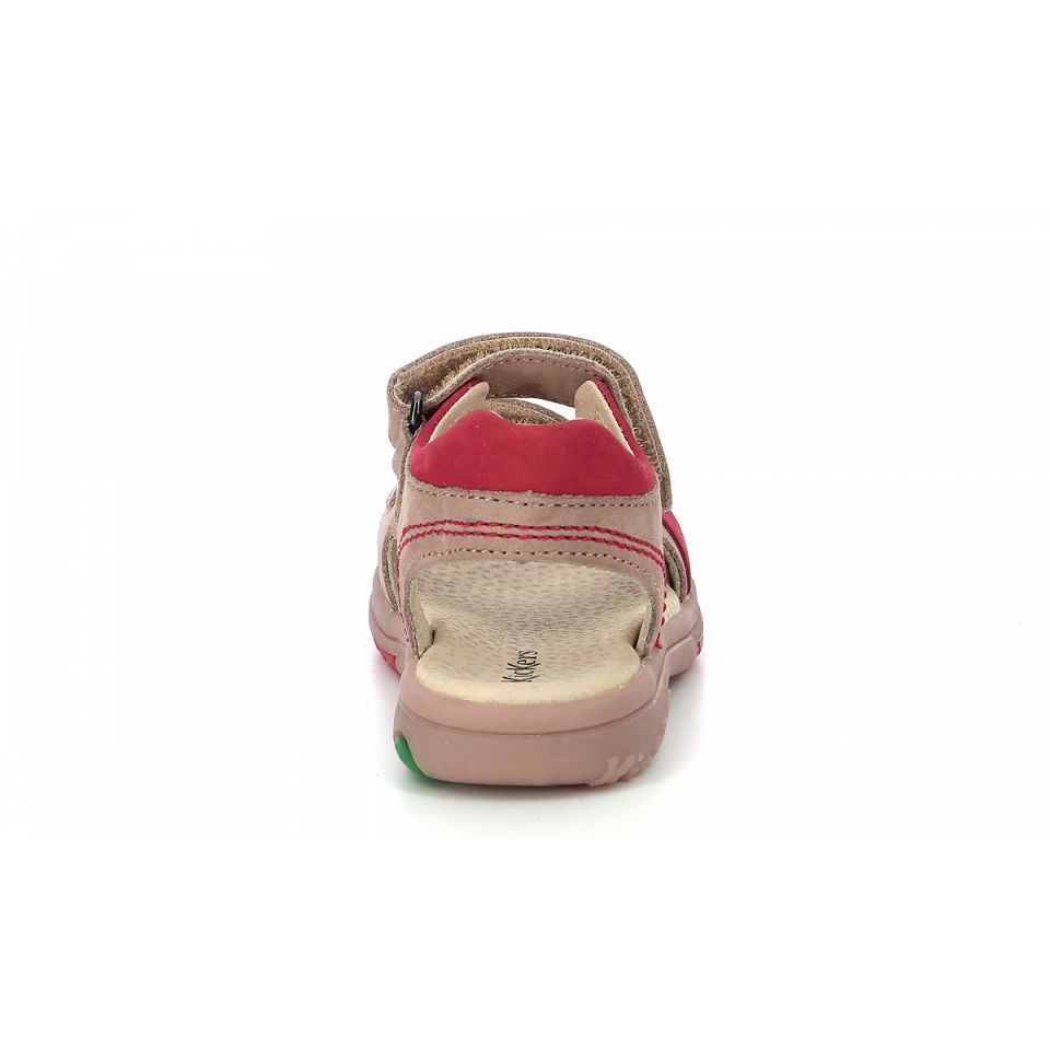 Kickers Platino Sandaler Pojke Beige Orange | 70328-UIEG