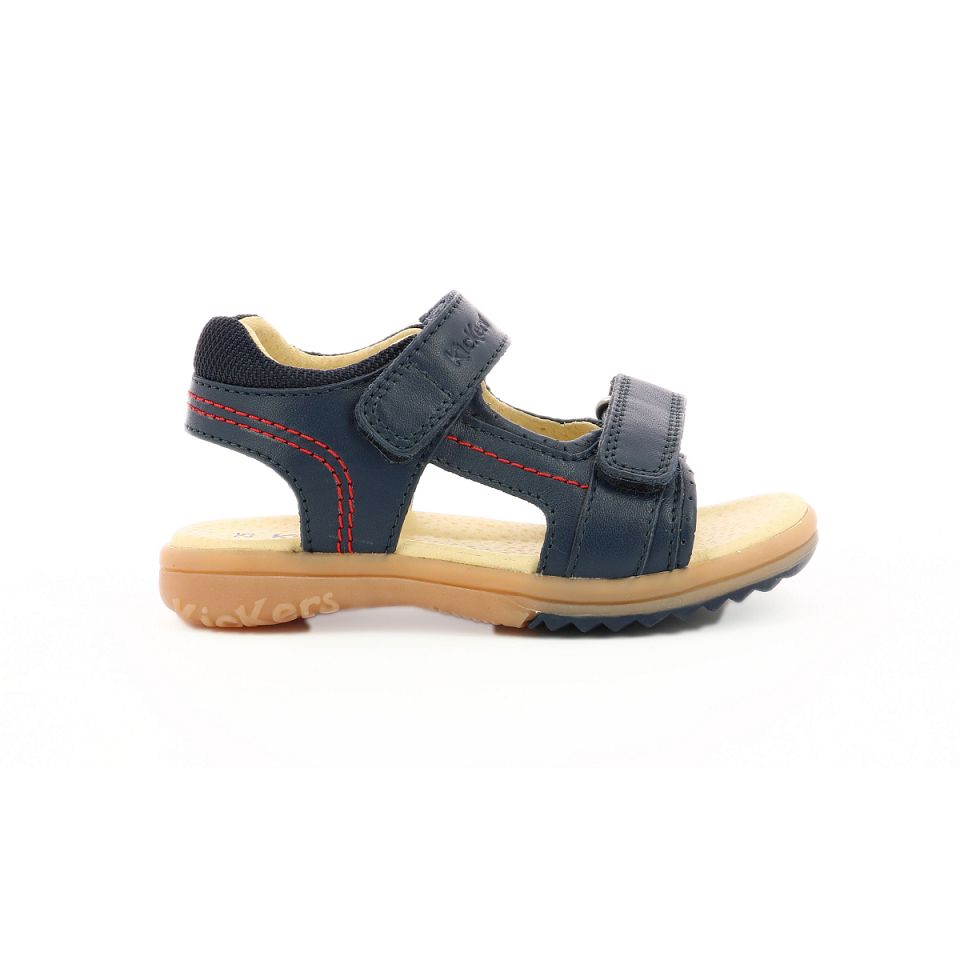 Kickers Platino Sandaler Pojke Marinblå | 12934-YMGT