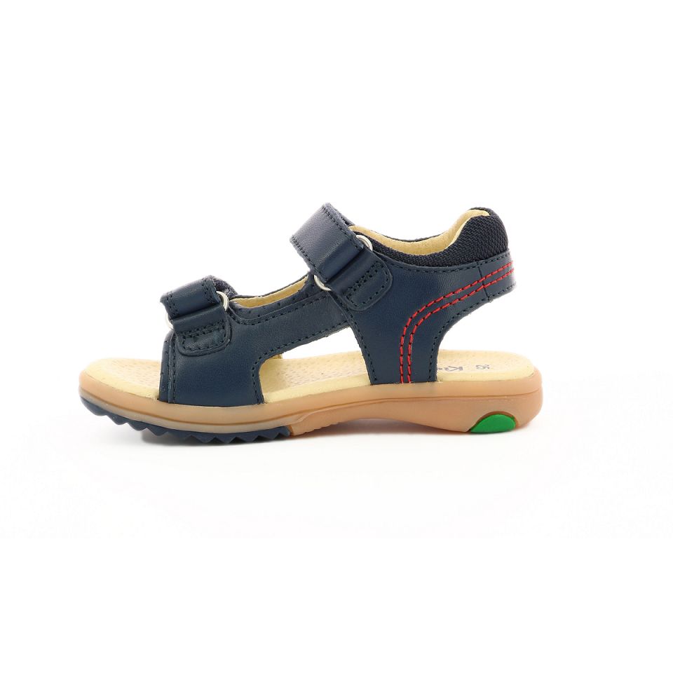 Kickers Platino Sandaler Pojke Marinblå | 12934-YMGT