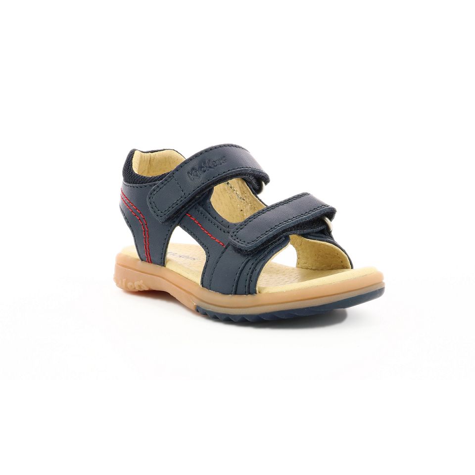 Kickers Platino Sandaler Pojke Marinblå | 12934-YMGT