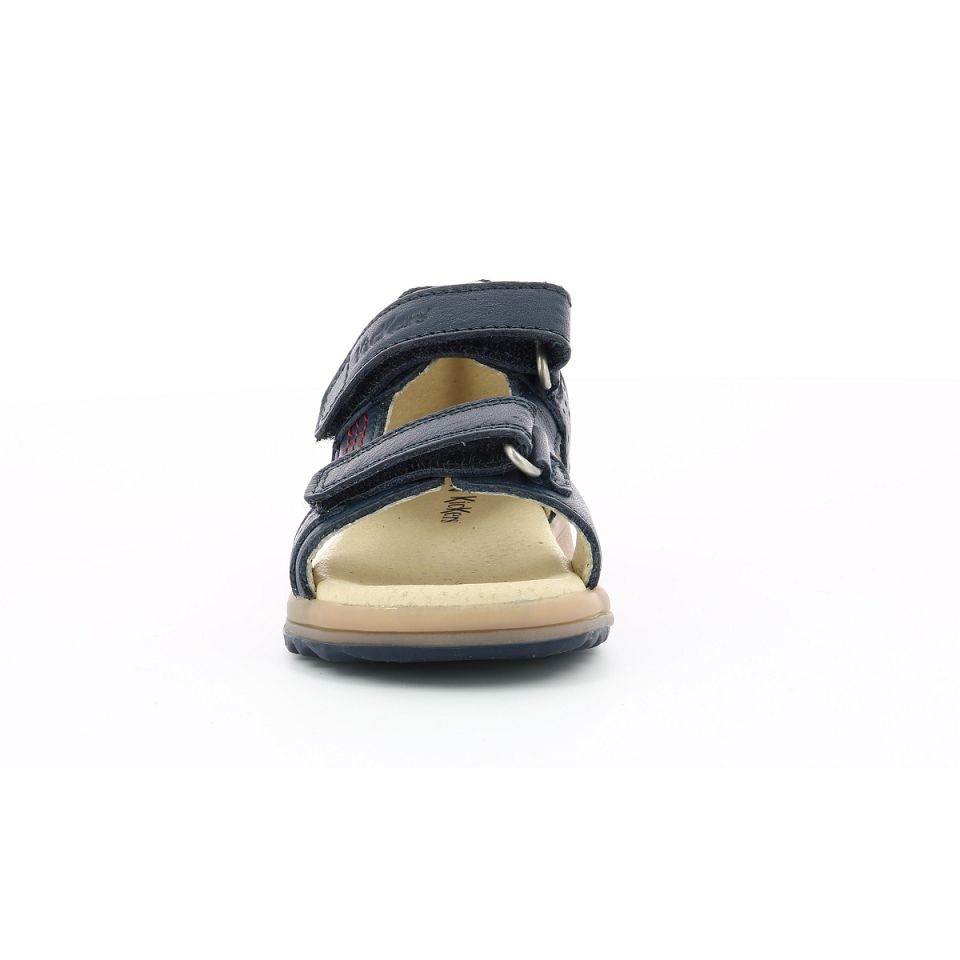 Kickers Plazabi Sandaler Pojke Marinblå | 26043-EMQF
