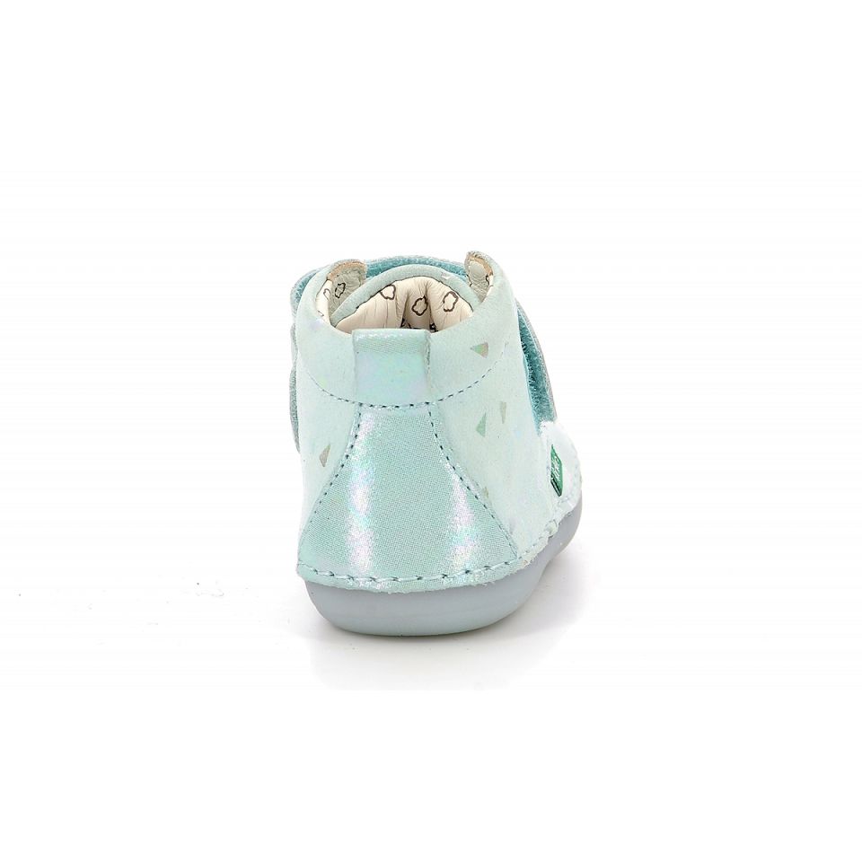 Kickers Sabio Sneakers Tjej Blå Ljus | 58213-LKFG