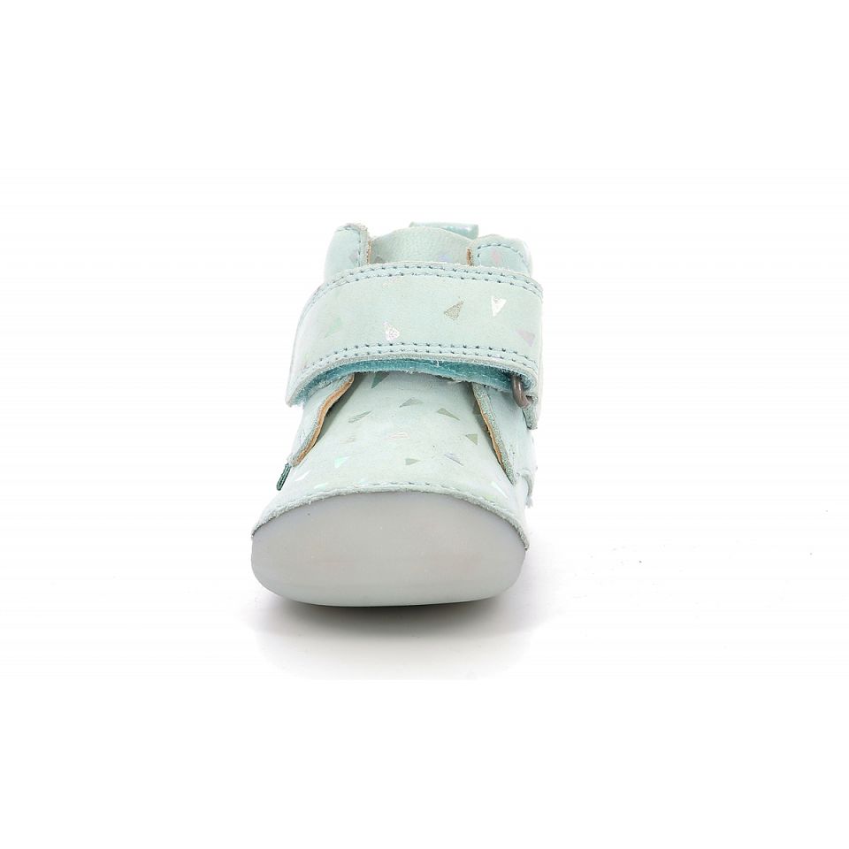 Kickers Sabio Sneakers Tjej Blå Ljus | 58213-LKFG