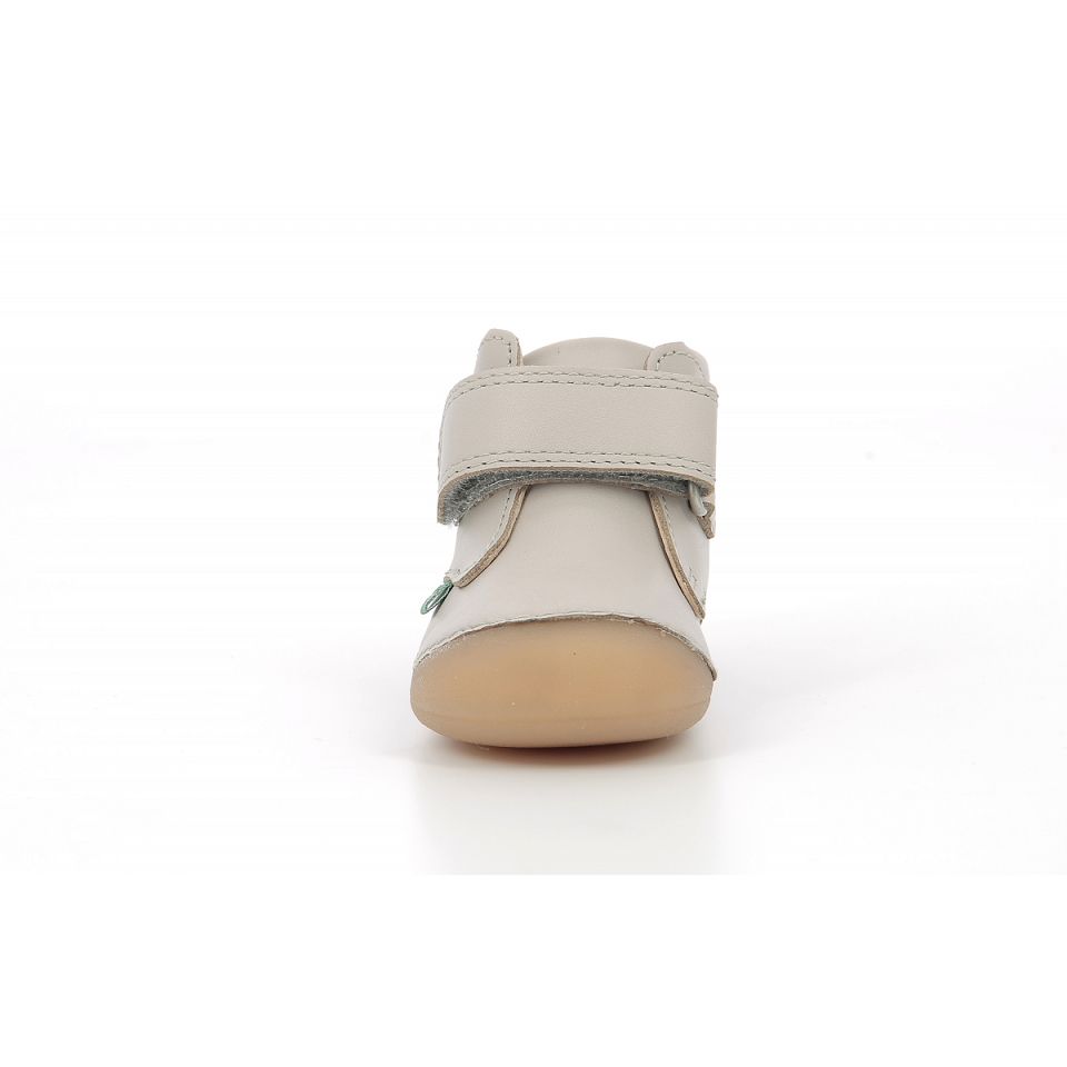 Kickers Sabio Sneakers Tjej Ljusgrå | 56170-SVFN