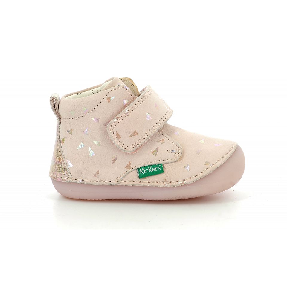 Kickers Sabio Sneakers Tjej Ljusrosa | 18697-RLCF