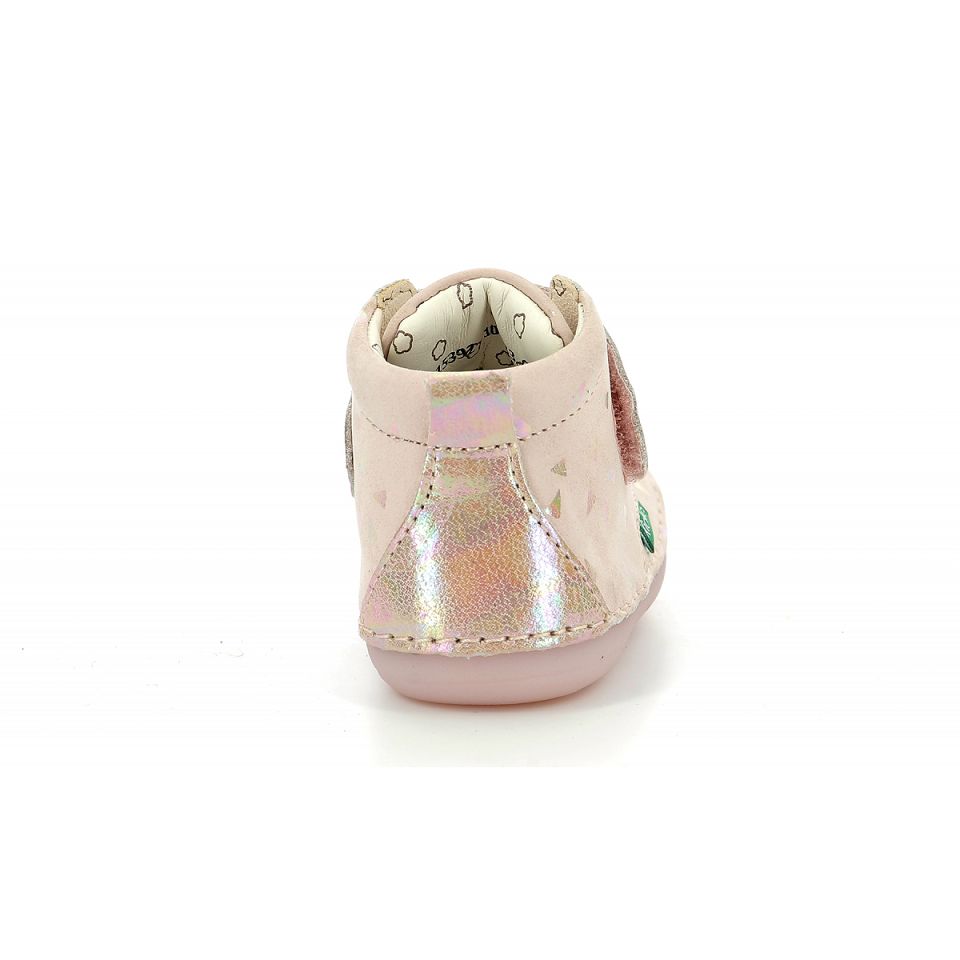 Kickers Sabio Sneakers Tjej Ljusrosa | 18697-RLCF