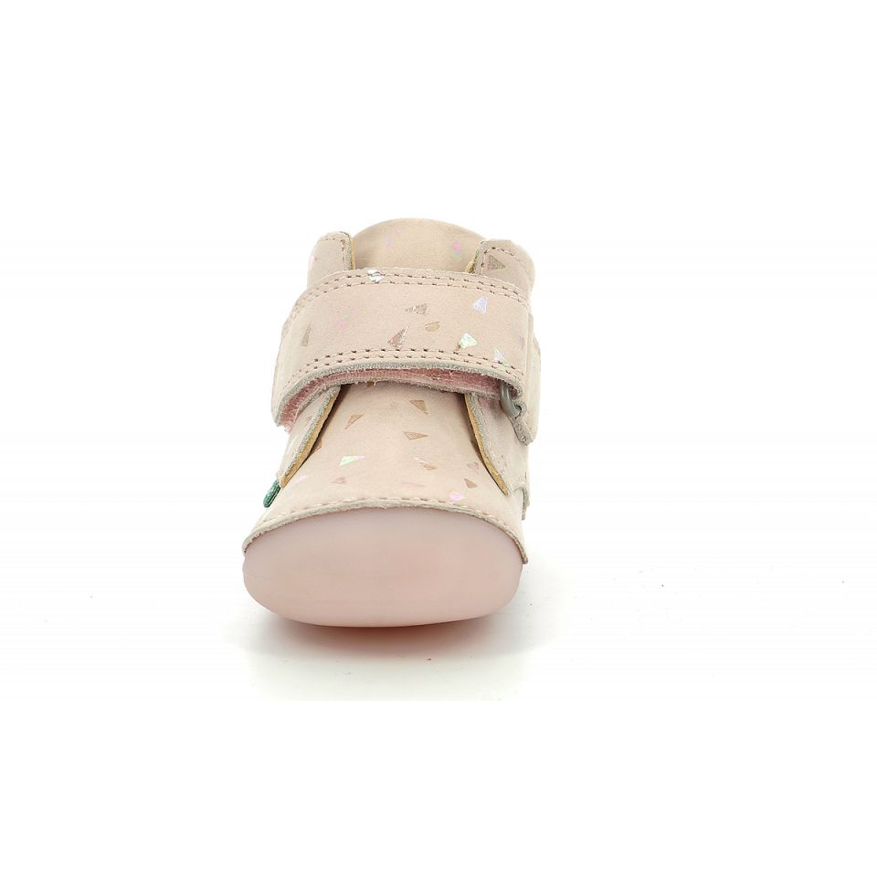 Kickers Sabio Sneakers Tjej Ljusrosa | 18697-RLCF