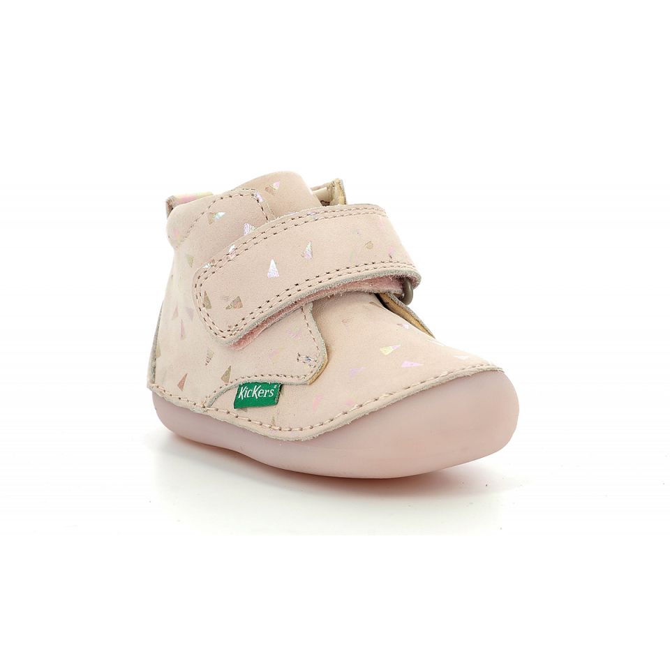 Kickers Sabio Sneakers Tjej Ljusrosa | 18697-RLCF