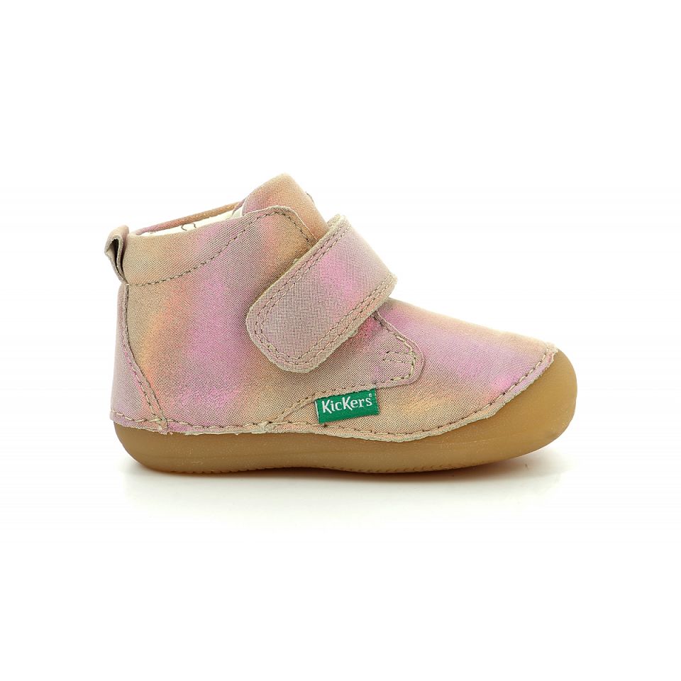 Kickers Sabio Sneakers Tjej Rosa | 05763-OQGI