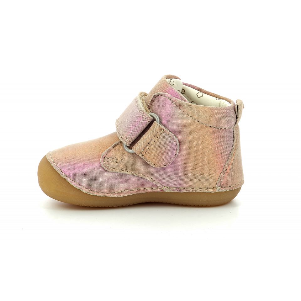 Kickers Sabio Sneakers Tjej Rosa | 05763-OQGI