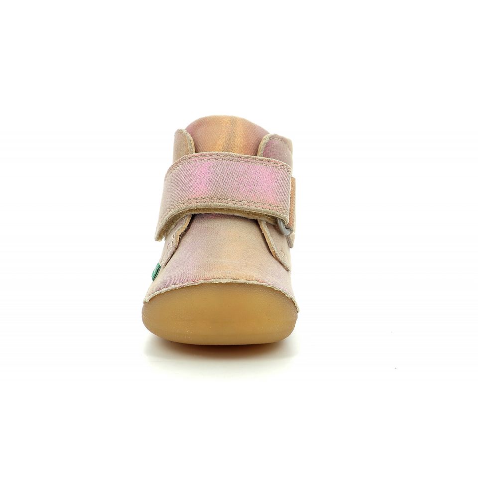 Kickers Sabio Sneakers Tjej Rosa | 05763-OQGI