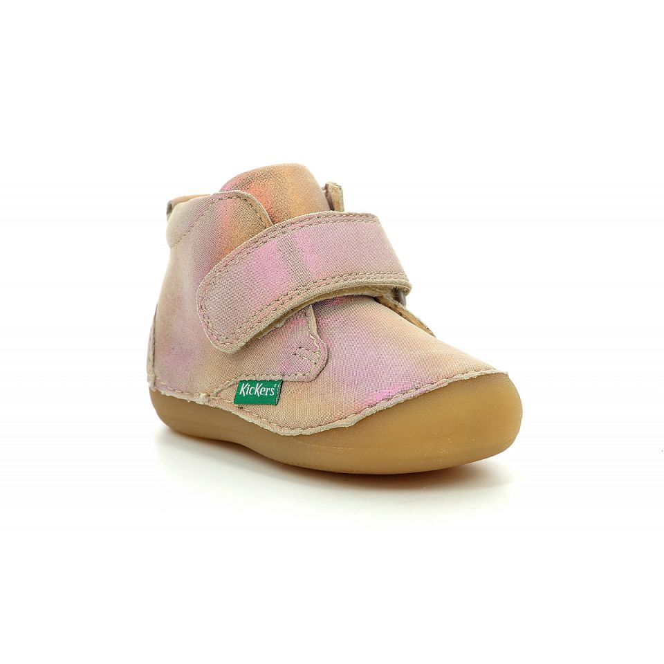 Kickers Sabio Sneakers Tjej Rosa | 05763-OQGI