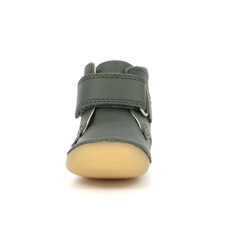 Kickers Sabio Stövlar Tjej Khaki | 62941-KULW