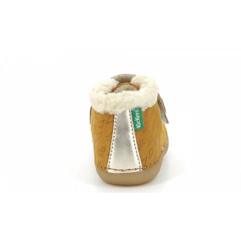 Kickers So schuss Sneakers Tjej Jaune Fantaisie | 96241-EHGA