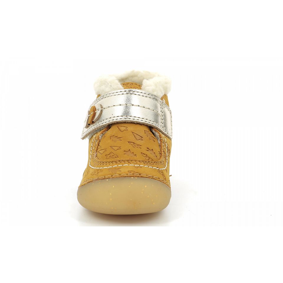 Kickers So schuss Sneakers Tjej Jaune Fantaisie | 96241-EHGA