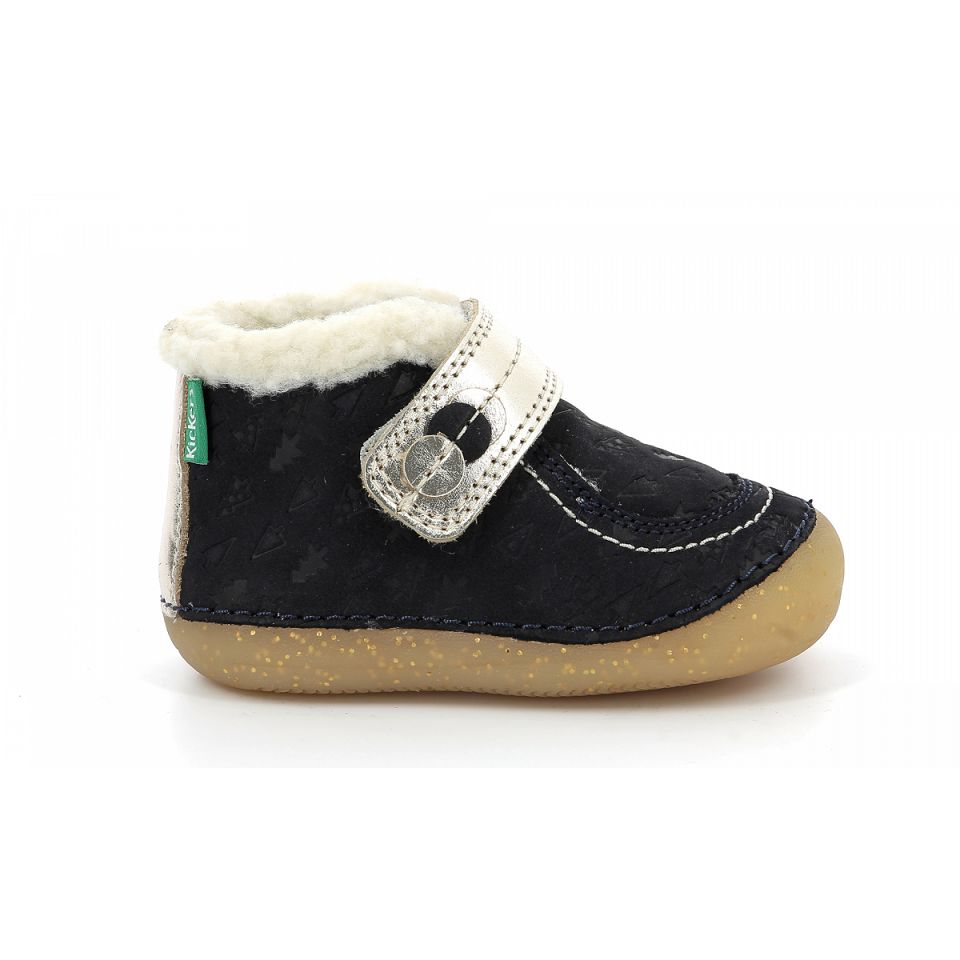 Kickers So schuss Sneakers Tjej Marinblå | 56897-UVXN