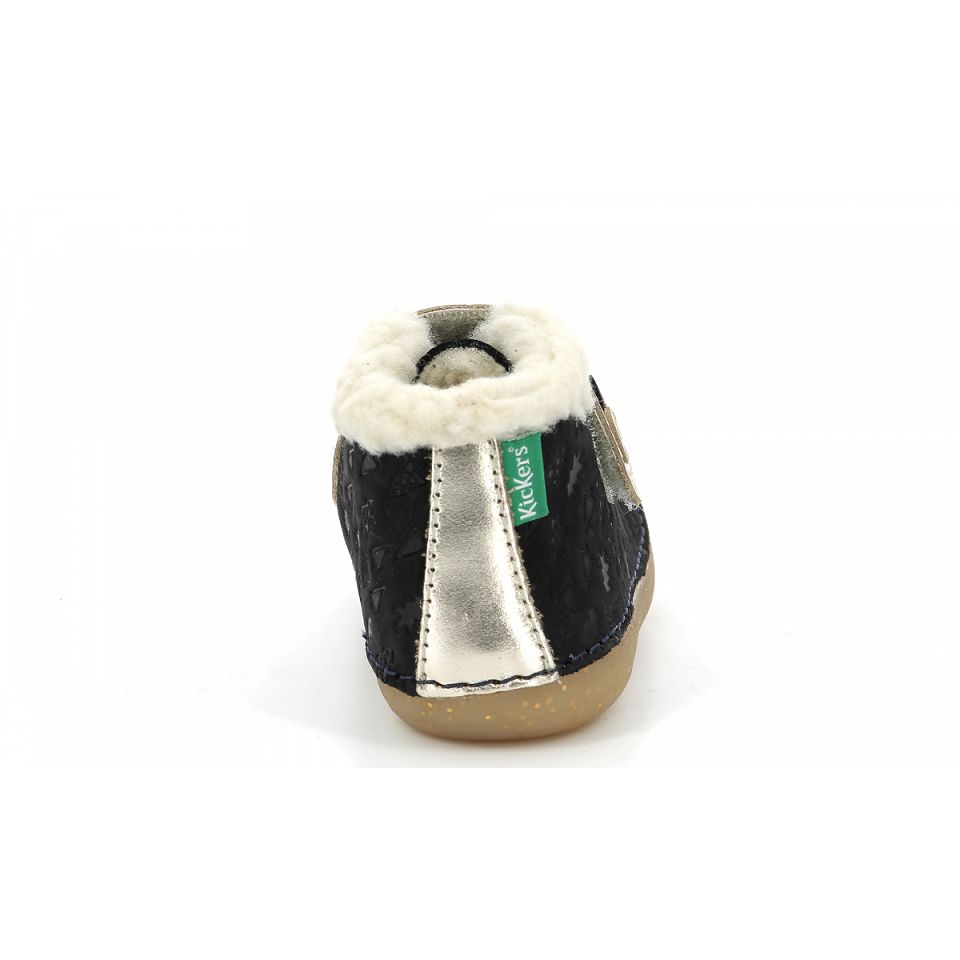 Kickers So schuss Sneakers Tjej Marinblå | 56897-UVXN