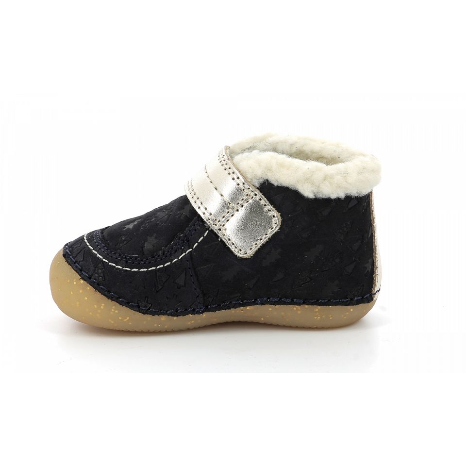 Kickers So schuss Sneakers Tjej Marinblå | 56897-UVXN