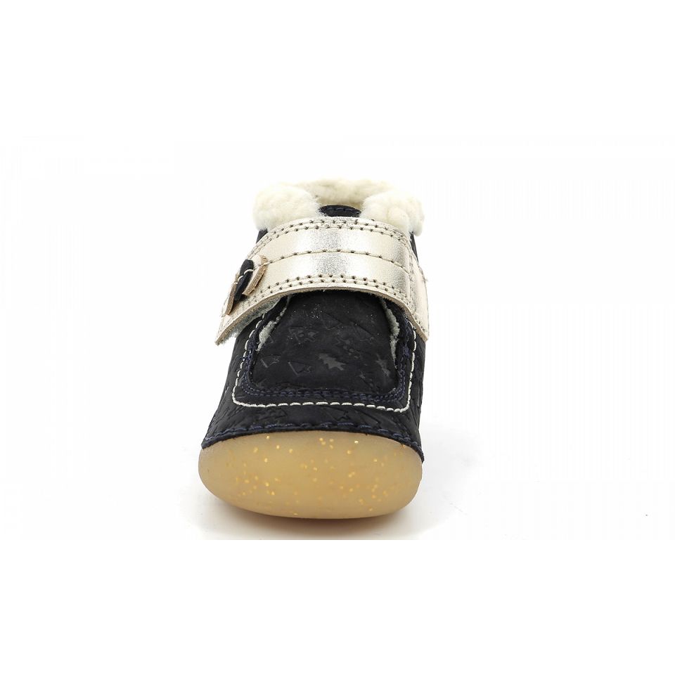 Kickers So schuss Sneakers Tjej Marinblå | 56897-UVXN