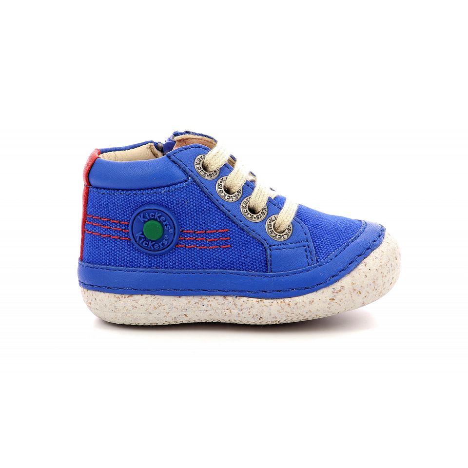 Kickers Sonistreet Sneakers Pojke Röda | 67901-HJIO