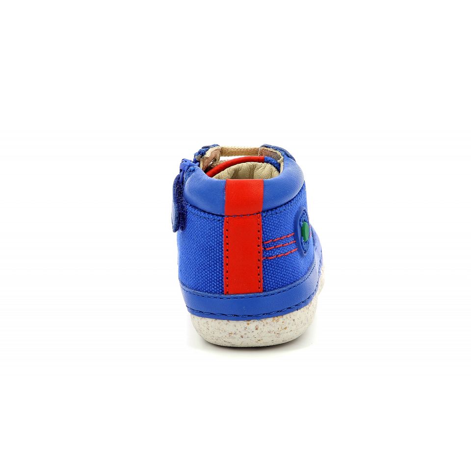 Kickers Sonistreet Sneakers Pojke Röda | 67901-HJIO