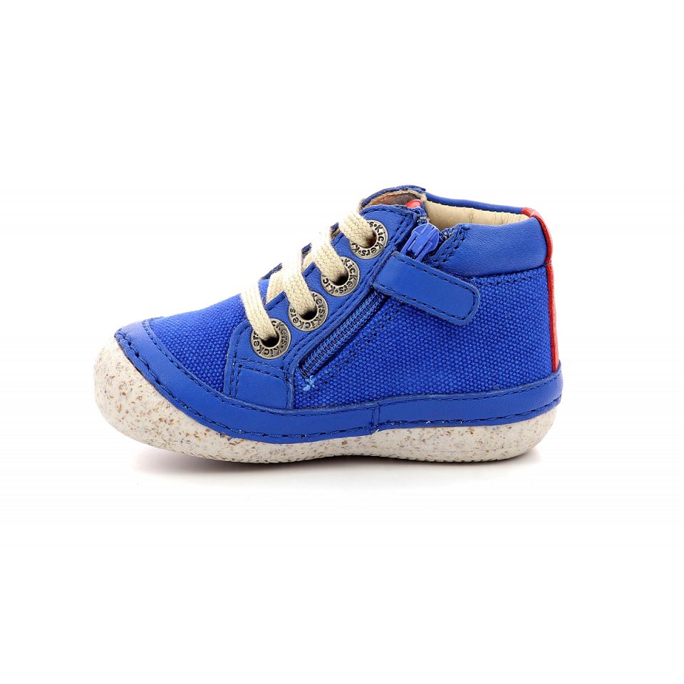 Kickers Sonistreet Sneakers Pojke Röda | 67901-HJIO