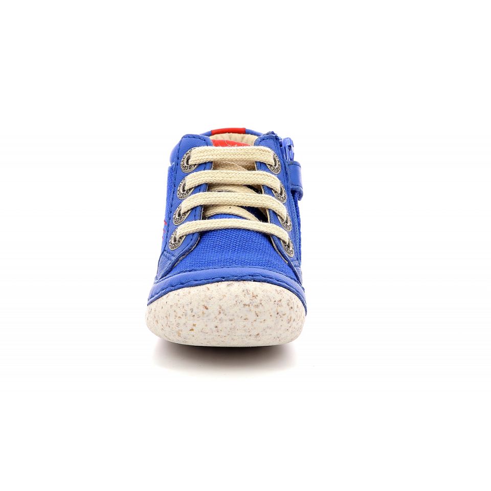 Kickers Sonistreet Sneakers Pojke Röda | 67901-HJIO
