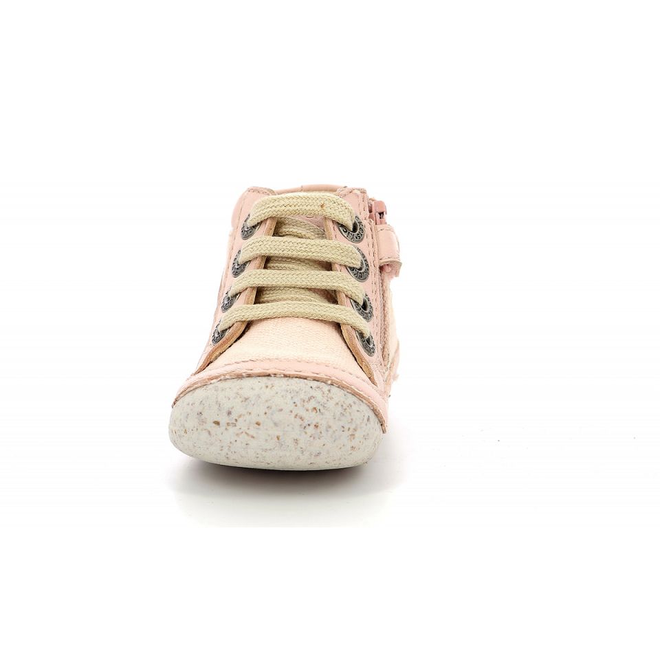 Kickers Sonistreet Sneakers Tjej Ljusrosa | 40532-XRQH