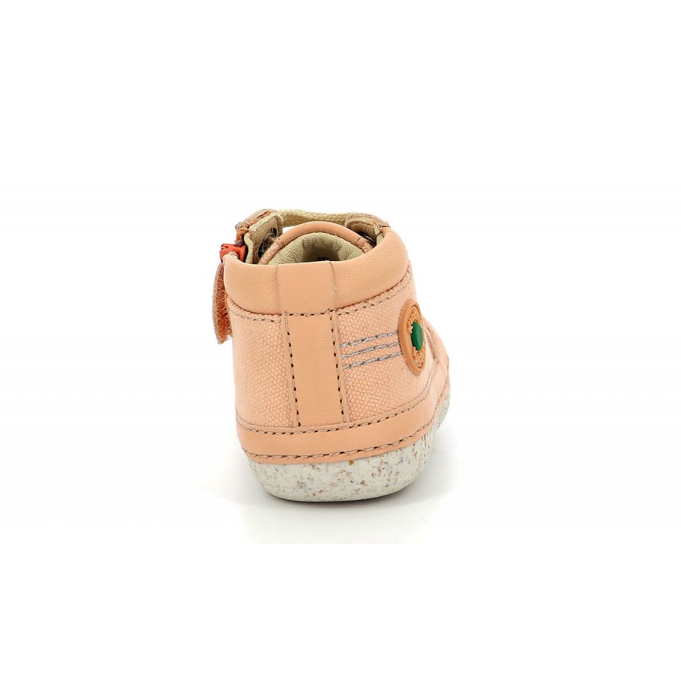 Kickers Sonistreet Sneakers Tjej Nude | 61597-PSXQ