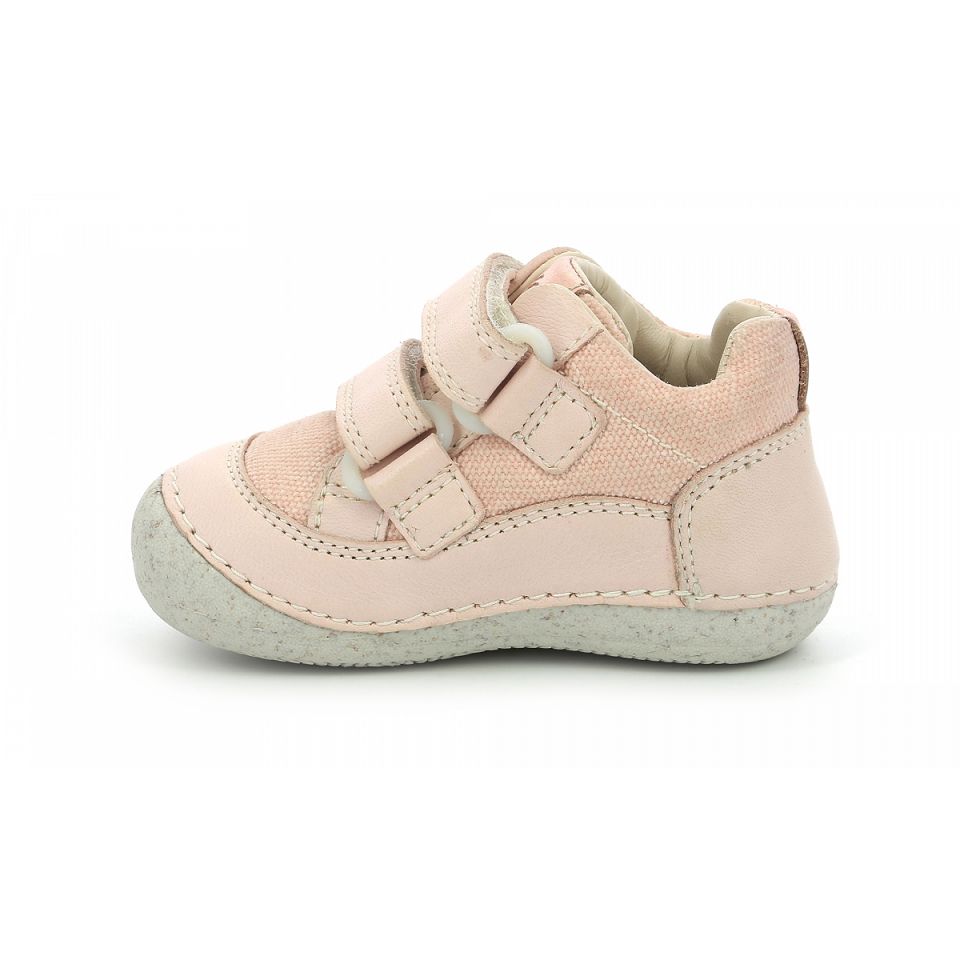Kickers Sostankro Sneakers Tjej Ljusrosa | 67539-GVDP