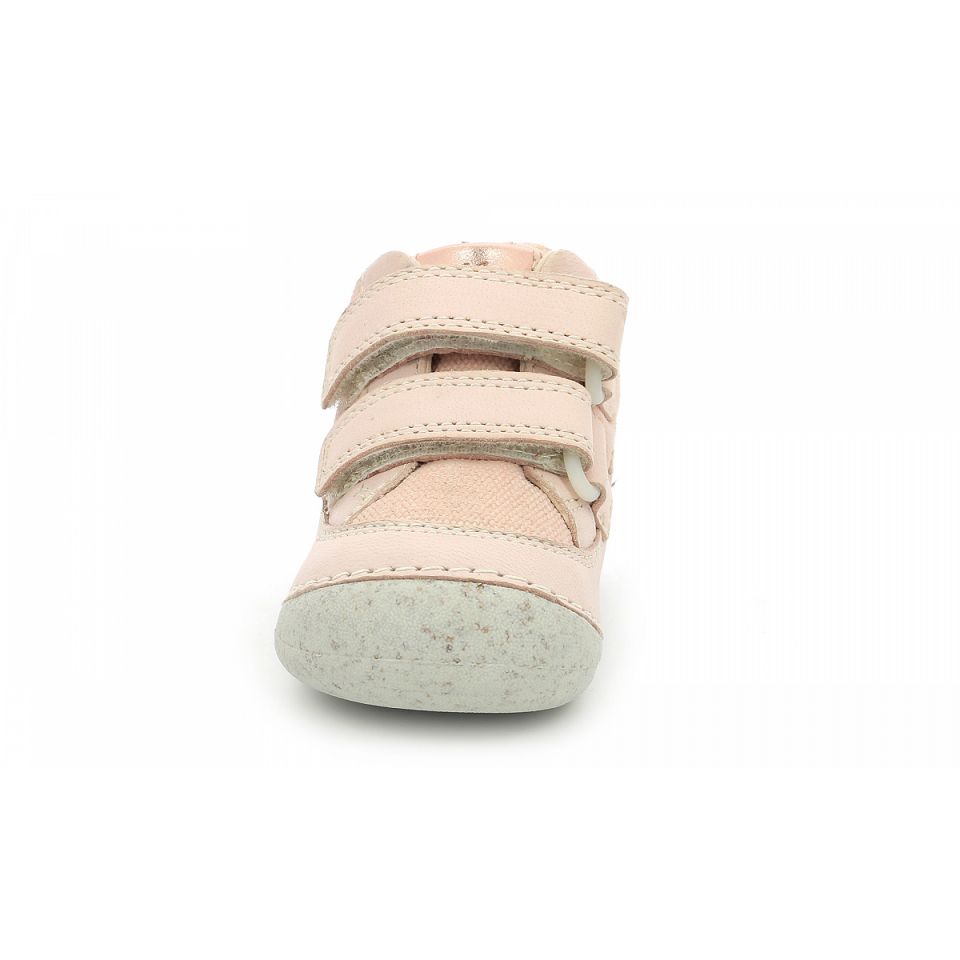 Kickers Sostankro Sneakers Tjej Ljusrosa | 67539-GVDP