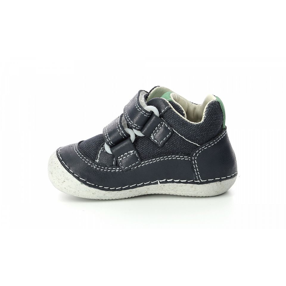 Kickers Sostankro Sneakers Tjej Marinblå Gröna | 87913-QOHW