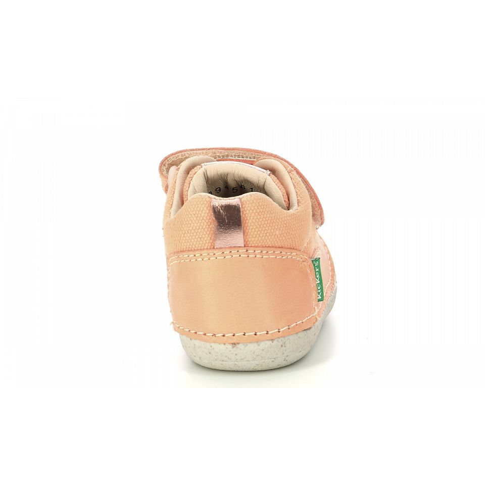 Kickers Sostankro Sneakers Tjej Orange Ljus | 10862-ACJE