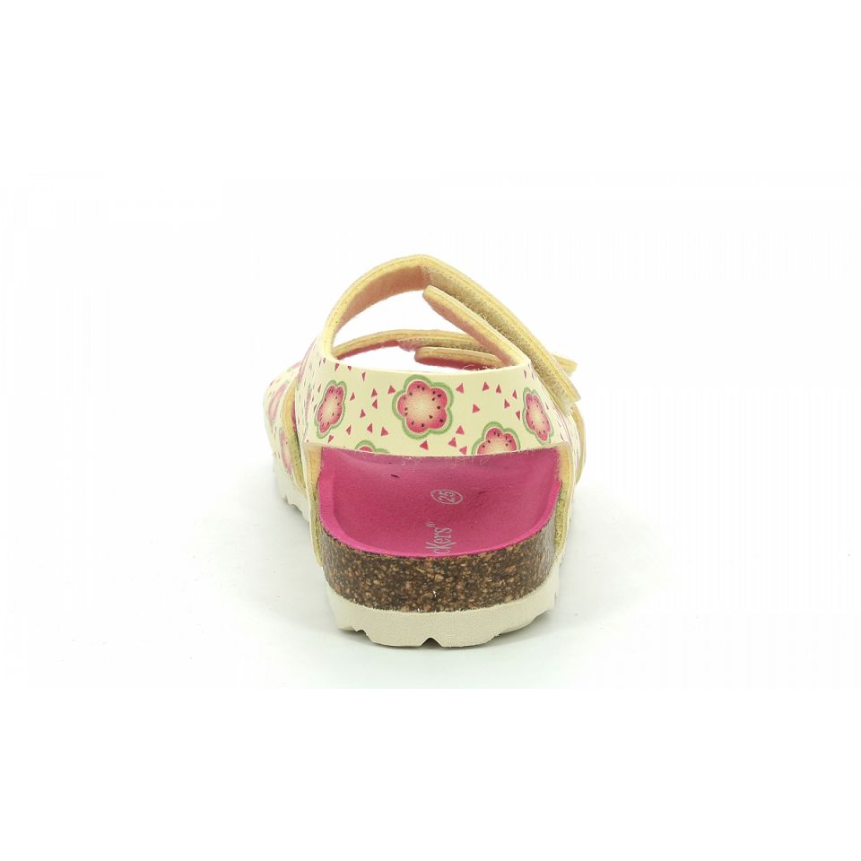 Kickers Summerkro Sandaler Tjej Blommiga | 14720-PKAB
