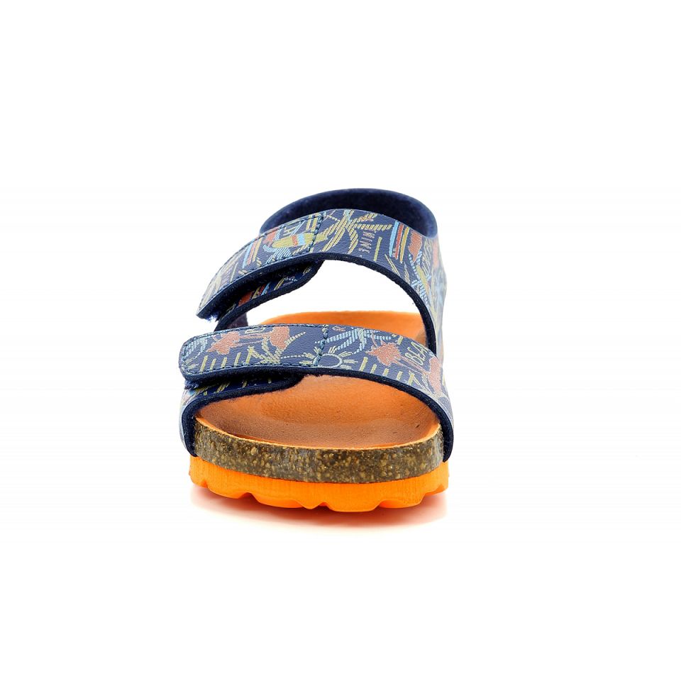 Kickers Summerkro Sandaler Tjej Marinblå | 03872-ZRLA
