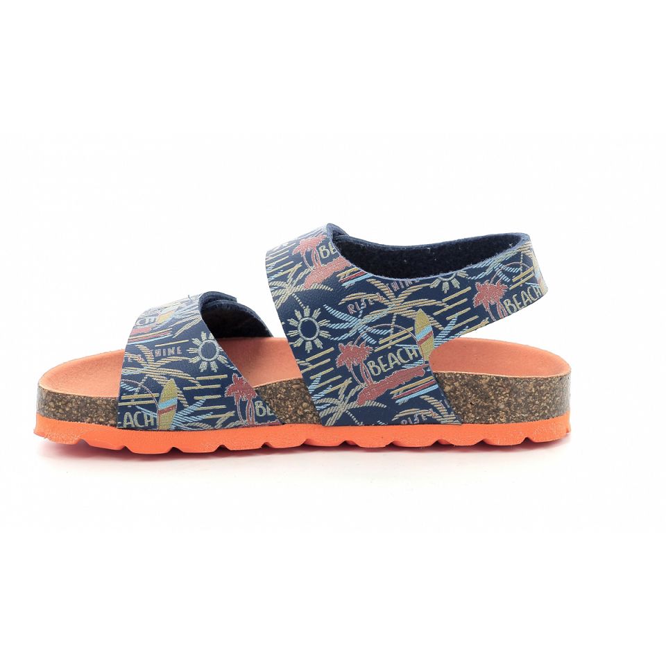Kickers Summerkro Sandaler Tjej Marinblå | 50216-KBUY