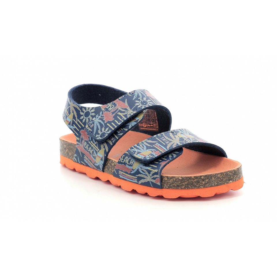 Kickers Summerkro Sandaler Tjej Marinblå | 50216-KBUY